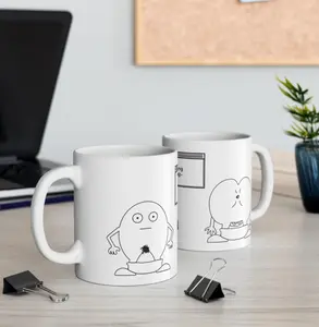 ITYSL Egg Game  Ceramic Mug - I Think You Should Leave Funny TV Show Parody Inspired Tim Robinson Sloppy Steaks Skit Comedy