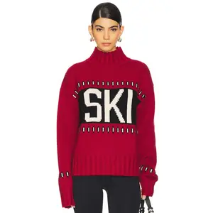 Lovers and Friends Annabel Ski Sweater in Red
