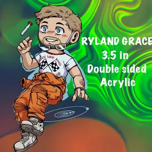 Project Hail Mary Ryland Grace Keychain