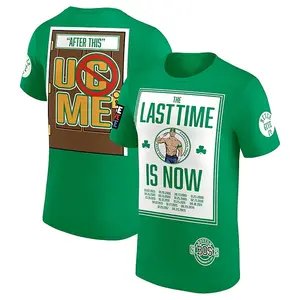 The Green John Cena Farewell Tour 2025 Boston T-Shirt, WWE Shirt, Graphic Tee Gift For All Streetwear, Sport T-shirt