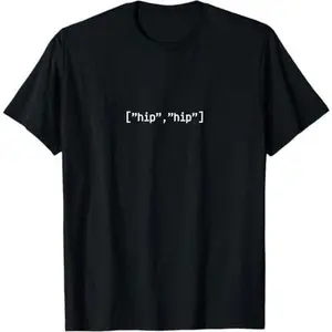 Programmer Coding Hip Hip Array T-Shirt