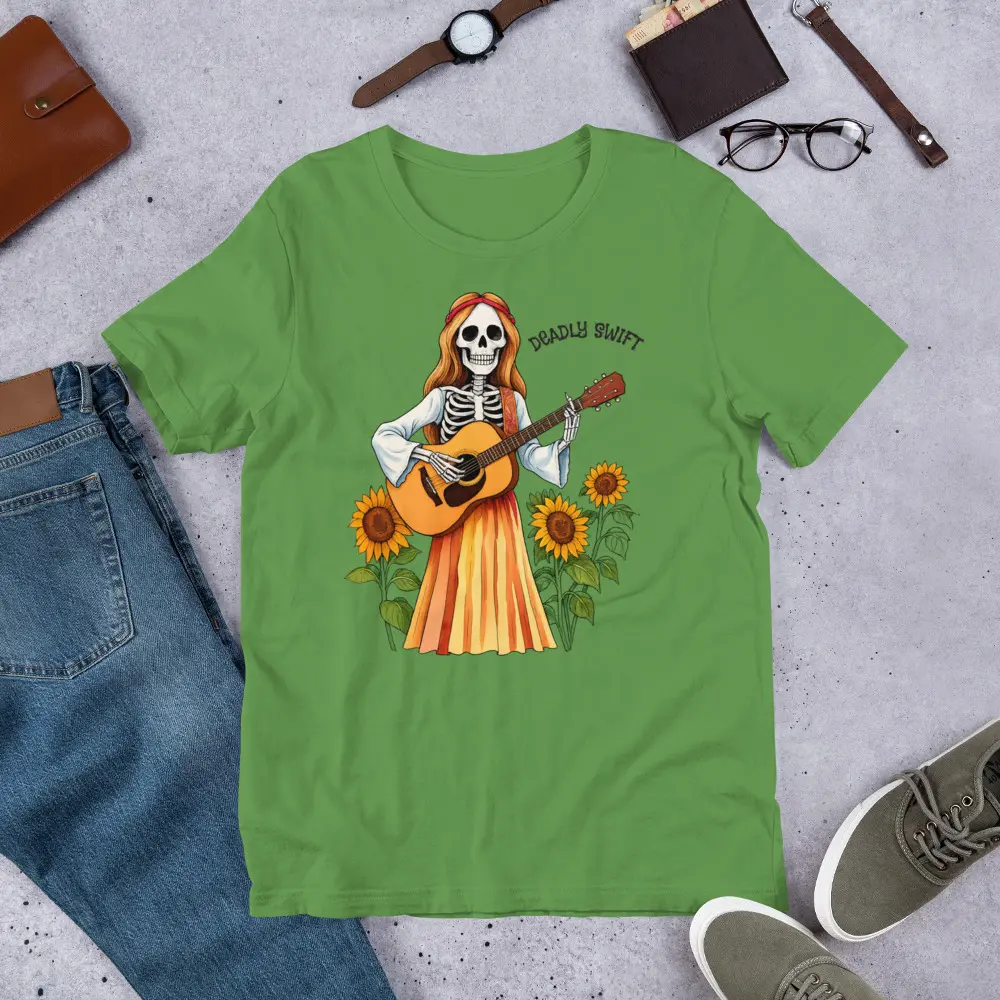 DEADLY SWIFT SKELETON GIRL TEE
