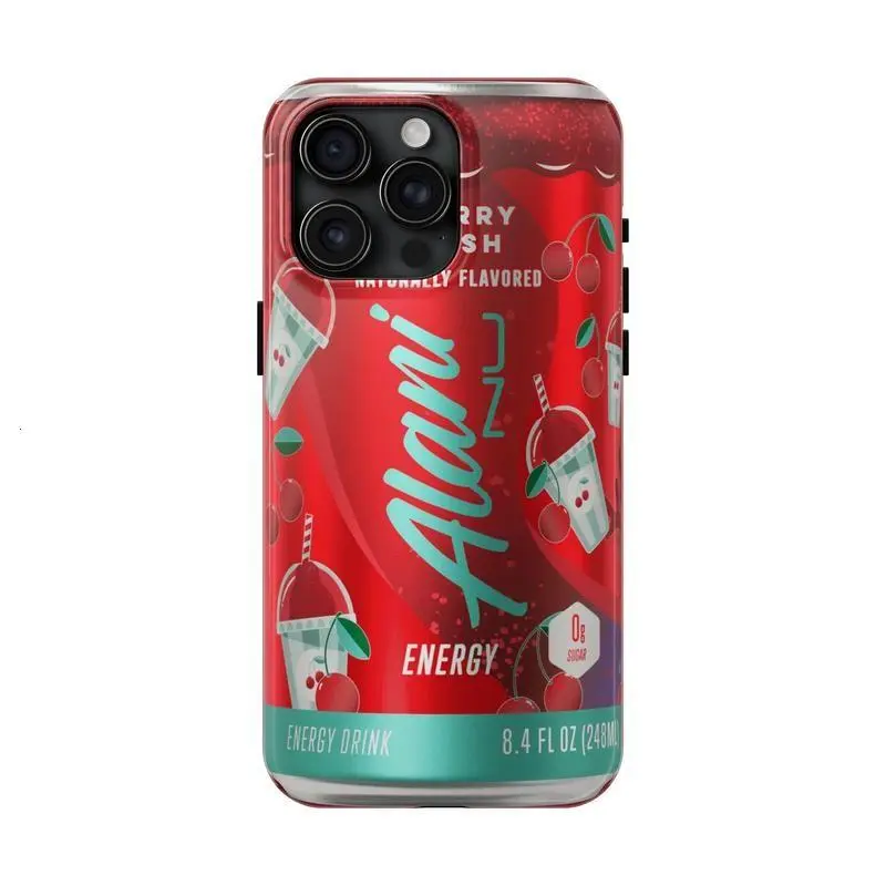 Alani Nu Energy Sticks Phone Case, Cherry Twist/ Slush, Orange Kiss, Juicy  Peach, iPhone - TikTok Shop