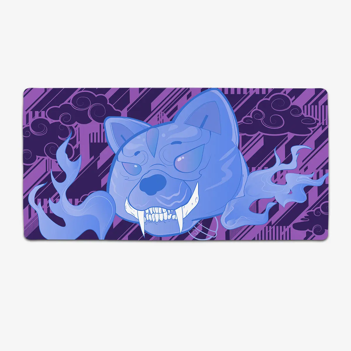 Nekomata Extended Fabric Computer Mat - Durable Keyboard/Mouse Pad for Home Office, Gaming Use with Precise Moves Support