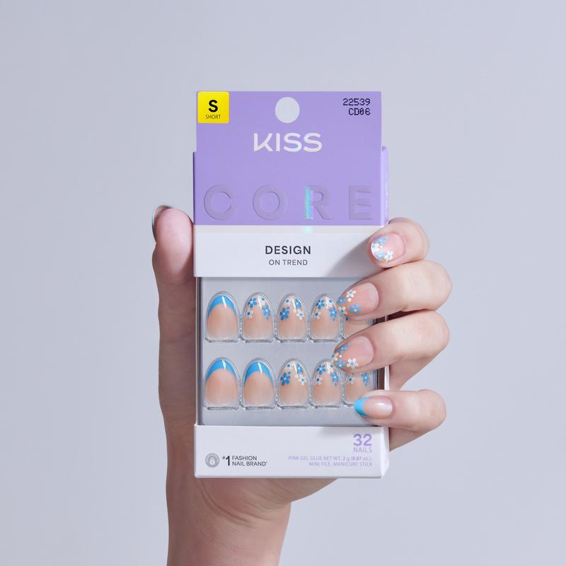 KISS CORE Design Press On Glue Nails - Tune