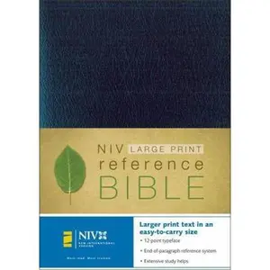 USED-NIV Personal-Size Reference Bible, Navy Blue by Zondervan (Unknown)