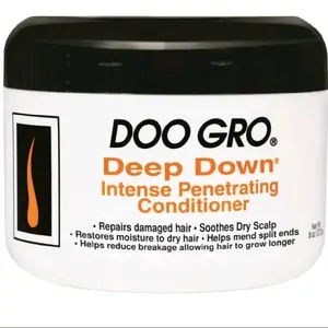 DOO GRO Deep Down Intense Penetrating Conditioner 8oz - Moisturizing for All Hair Types, Repairs Damaged Hair & Helps Mend Split Ends