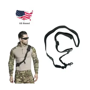 Single Point Sling – Adjustable Tactical Rifle Sling (Black)