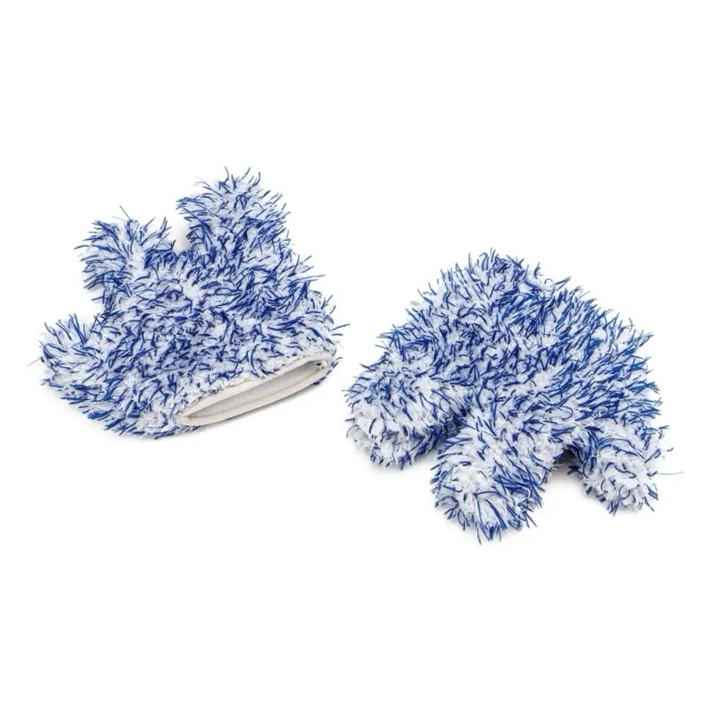 AutoFiber Wheel Paw 2pk Plush Microfiber Wash Mitt for Wheel and Rim Cleaning