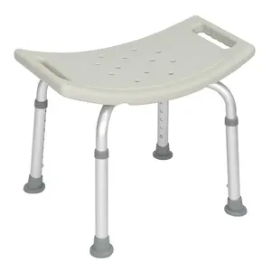 【Father's Day Gift】 Shower Chair Bath Seat for Tub or Shower Bench for Inside Shower, Made of Non Slip Aluminum with Plastic Seat, No Tools Needed, Adjustable Height, Holds Weight up to 300 Pounds, Bath Bench,
