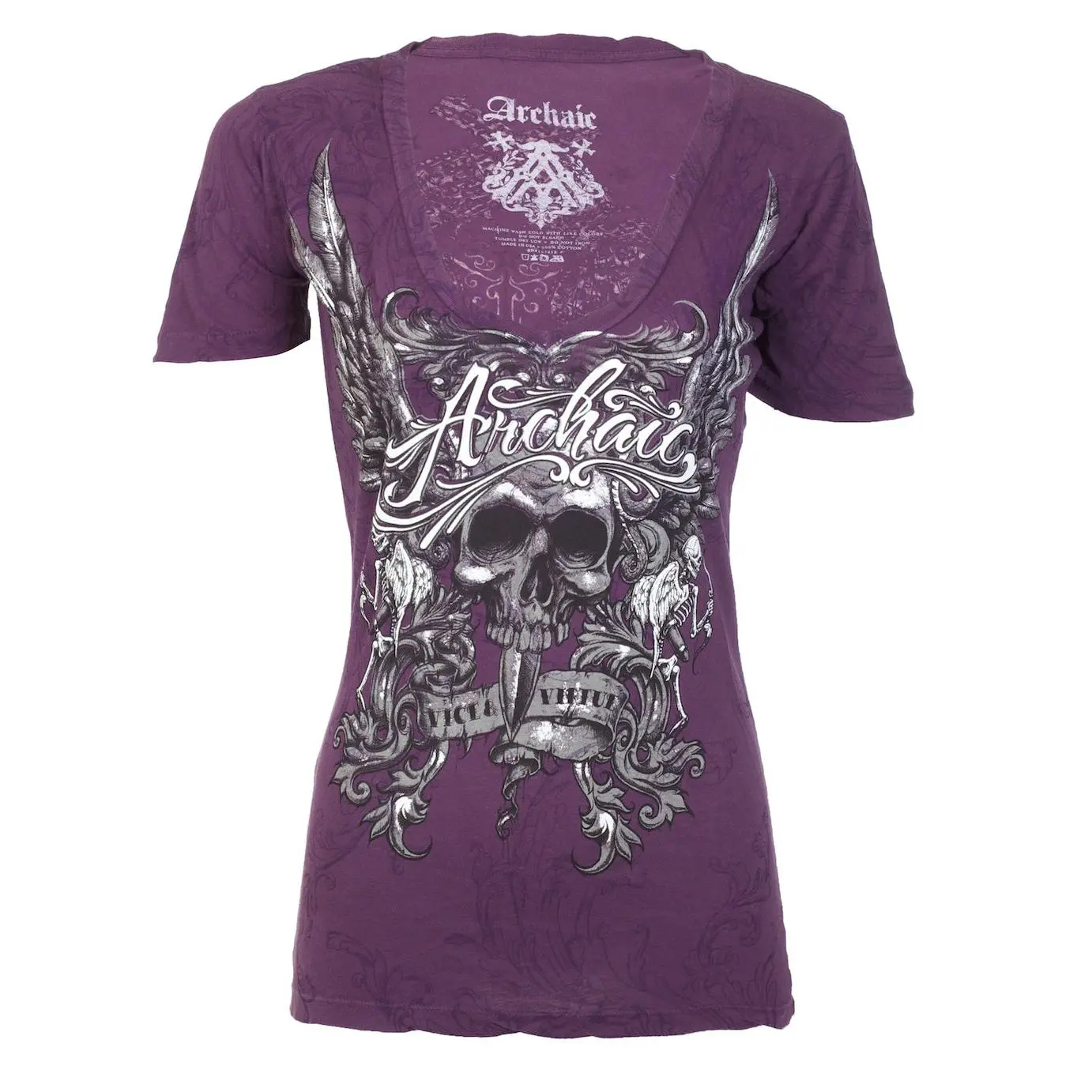 Rebel Saint by Affliction Women's T-shirt Grace
