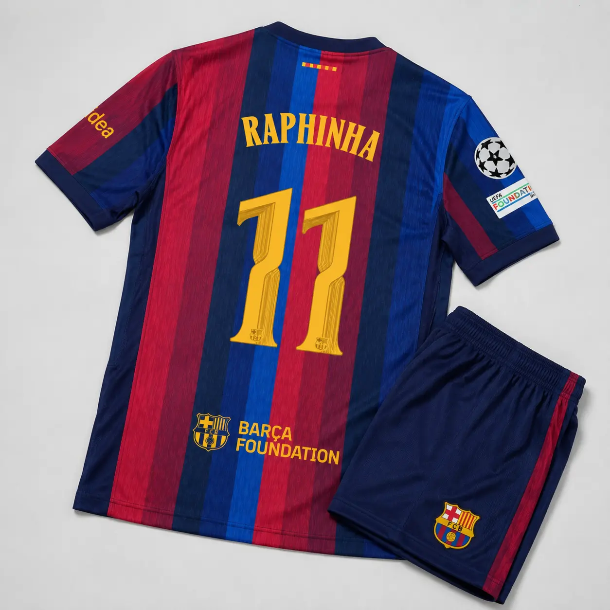 Blue Red LaLiga Football Shirt Barcelona Home Jersey 2026/27, Unisex Breathable Quick Dry Soccer Jersey, Personalized Fan Apparel on Request