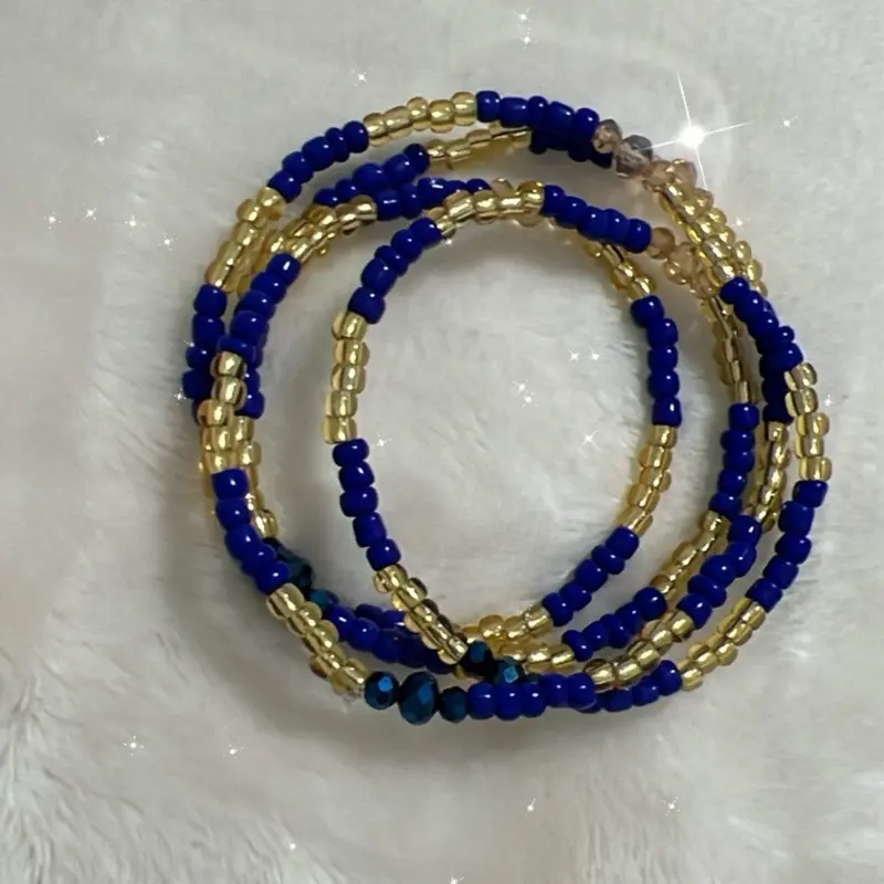 Orishas Elekes- Oshosi Assorted Beads, Colorful Strands, Ideal for Rituals and Cultural Events