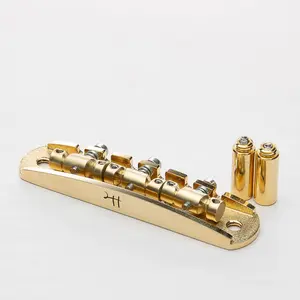 Halon - Steel Offset Bridge w/ Brass Saddles