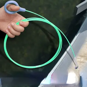 Random Color Car Sunroof Drain Hole Dredger, Door Pipeline Cleaning Brush, Special Cleaning Tool for Fuel Tank Drain Pipe Blockage, Drain Clog Remover