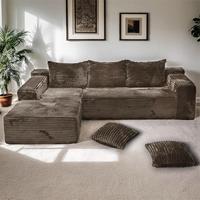 Khaki-Left Chaise