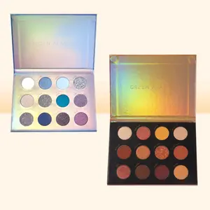 Frozen & Quick Sand Eyeshadow Palette with 12 colors high pigmentation Good for beginner eyeshadow palette