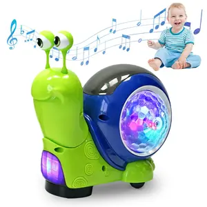 Electric Singing Twister Worm Toy with Music & Lights, Built-In Batteries Included, Kids Musical Educational Toy for Children
