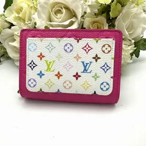 Pre-owned Louis Vuitton As Shown Mini Bags x Takashi Murakami Monogram Empreinte Victorine Wallet 2120900011130