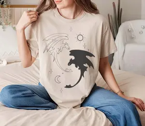 Toothless Dragon Shirt, Toothless And Light Fury Shirt, How To Train Shirt, Toothless Shirt