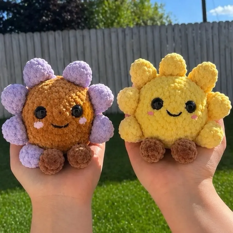 Hand crocheted juliecats