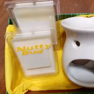 Jasmine Cherry Blossom, Nutty Bud Scented Candles and Wax Melts ( with or without burners) Bedroom, kitchen, Bathroom, and Living Room etc.