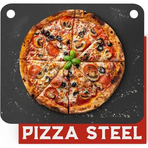 Pizza Steel XL for Oven & Grill,16"x13.4", The  Crust  Changer,  for Oven Baked Pizza with higher Conductivity,  Baking Alternative to Pan and Stone