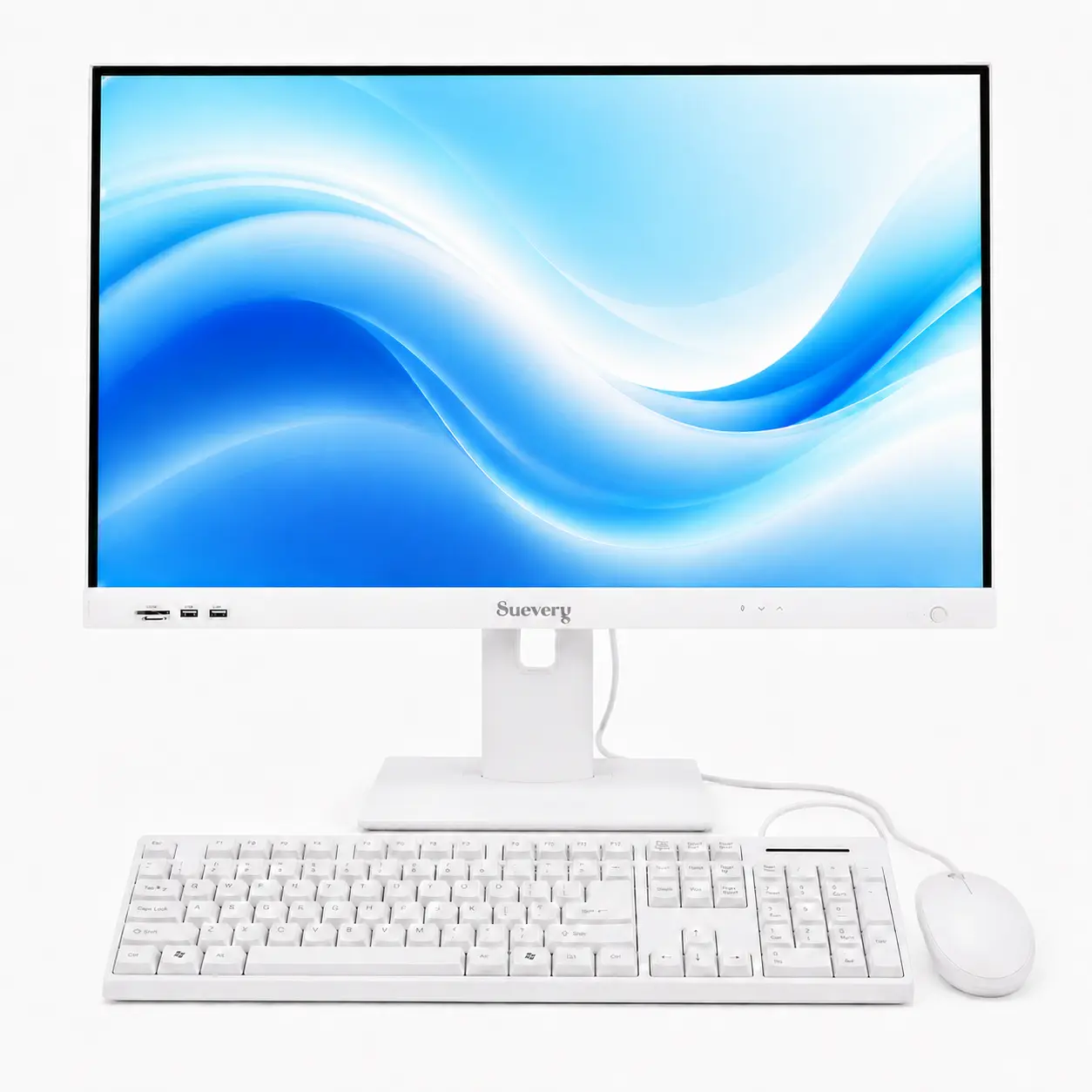 Suevery 27-Inch 2K 120Hz Touchscreen AIO Desktop Computer, Intel Core i7-7700HQ, 16GB DDR3 RAM, 256GB SSD, Height-Adjustable Stand (aio desktop with height adjust feature)