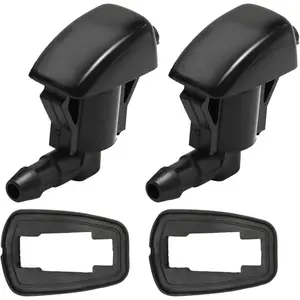 2Pcs Windshield Wiper Washer Nozzle Spray Jet For Chevrolet Traverse,GMC Acadia,Saturn Outlook 25823360
