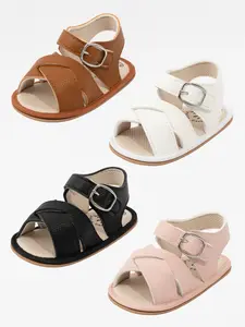 Cross Over Straps Baby Sandals