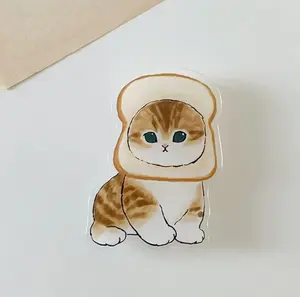 Milk Bread Cute Cat Phone Holder