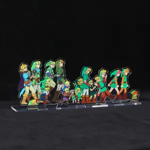 Link Family Action Figure Standee, Classic Novelty Toy for Collectors