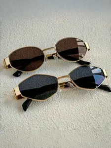 Unisex Y2K Trendy Fashion Glasses, Vintage Classic Style, Durable Streetwear Accessories, Perfect for Daily Use, Parties, Gifts, Trendy Vintage Sunglasses