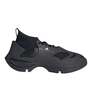 adidas Mens By Stella Mccartney Sportswear Lace Up Sneakers Shoes Casual - Black