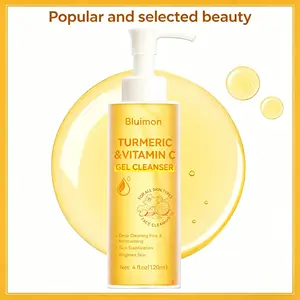 Turmeric Makeup Remover Oil, Deepcleansing,Moisturizing And Oil-Control, Refreshing Andnon-Greasy,Cleansing Without Residue,Non-Tighteningsuitable For Sense Skin And All Skin Types 120ml