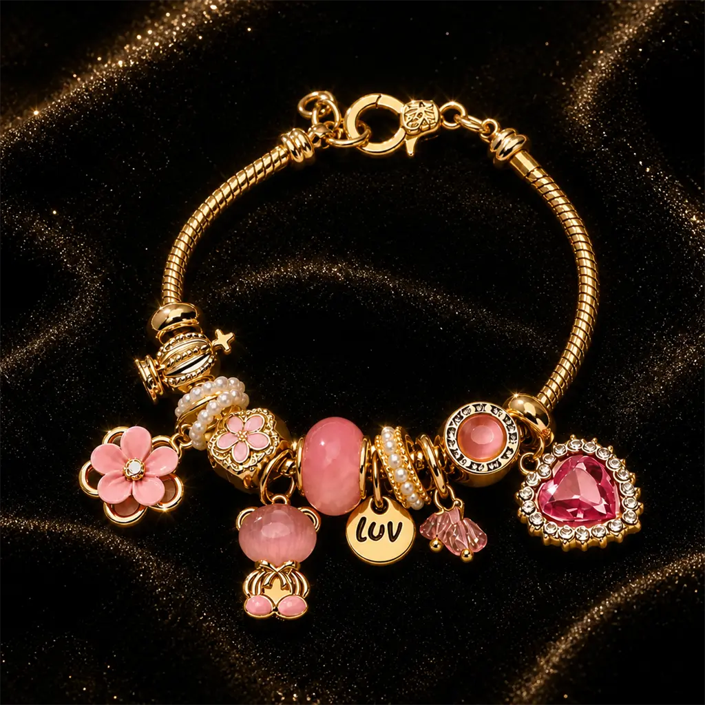 Pink Love Bear