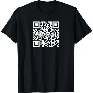 Funny QR President Trump Dance Code T-Shirt