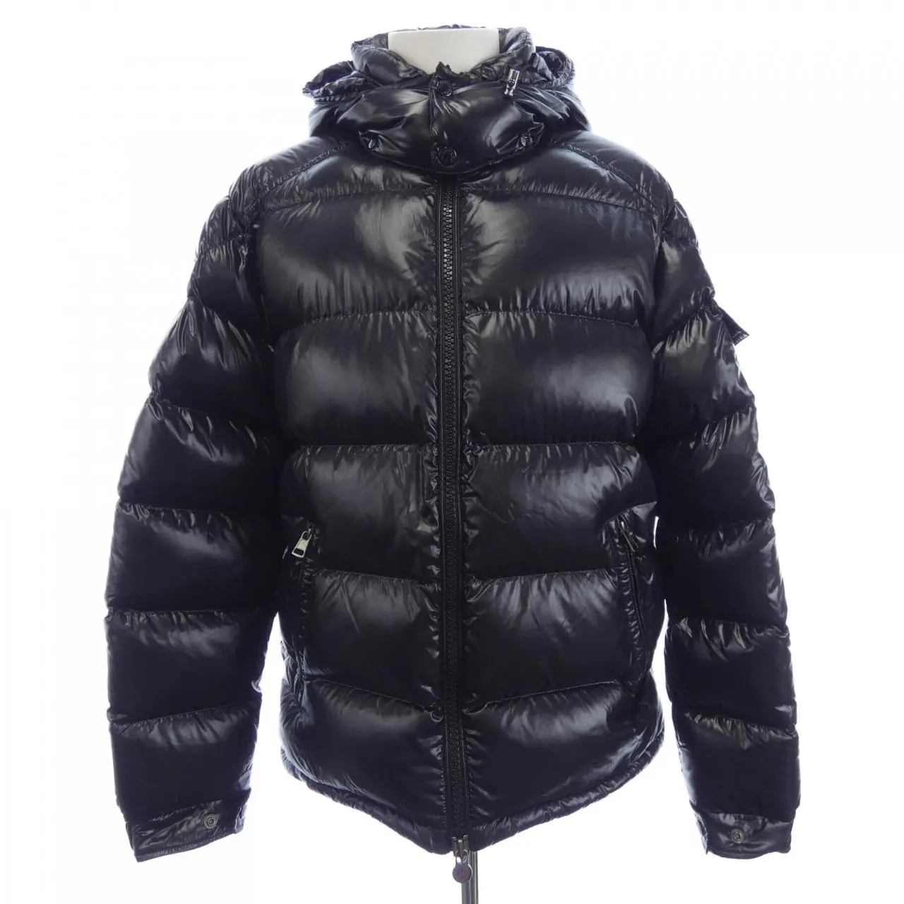 Pre-owned MONCLER Nylon Small Leather Goods MAYA Down Jacket