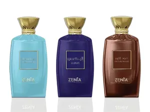 (3pc Royal Essence Bundle) Aqua Sultan + Elixir + Oud Al Noor by ZENIA EDP Spray, 3.4oz