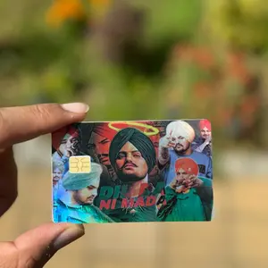 Moose Wala Halo Printed Debit Card Sticker