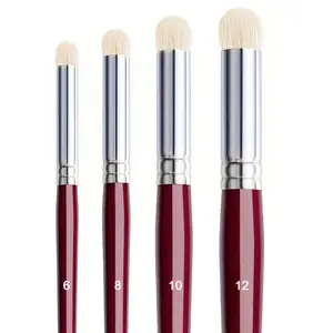 Dry Brush Miniature Painting, 4 Sizes Drybrush Set for Miniature Citadel Model Paint, Hobby Detail Paint Brushes Stencil Brush