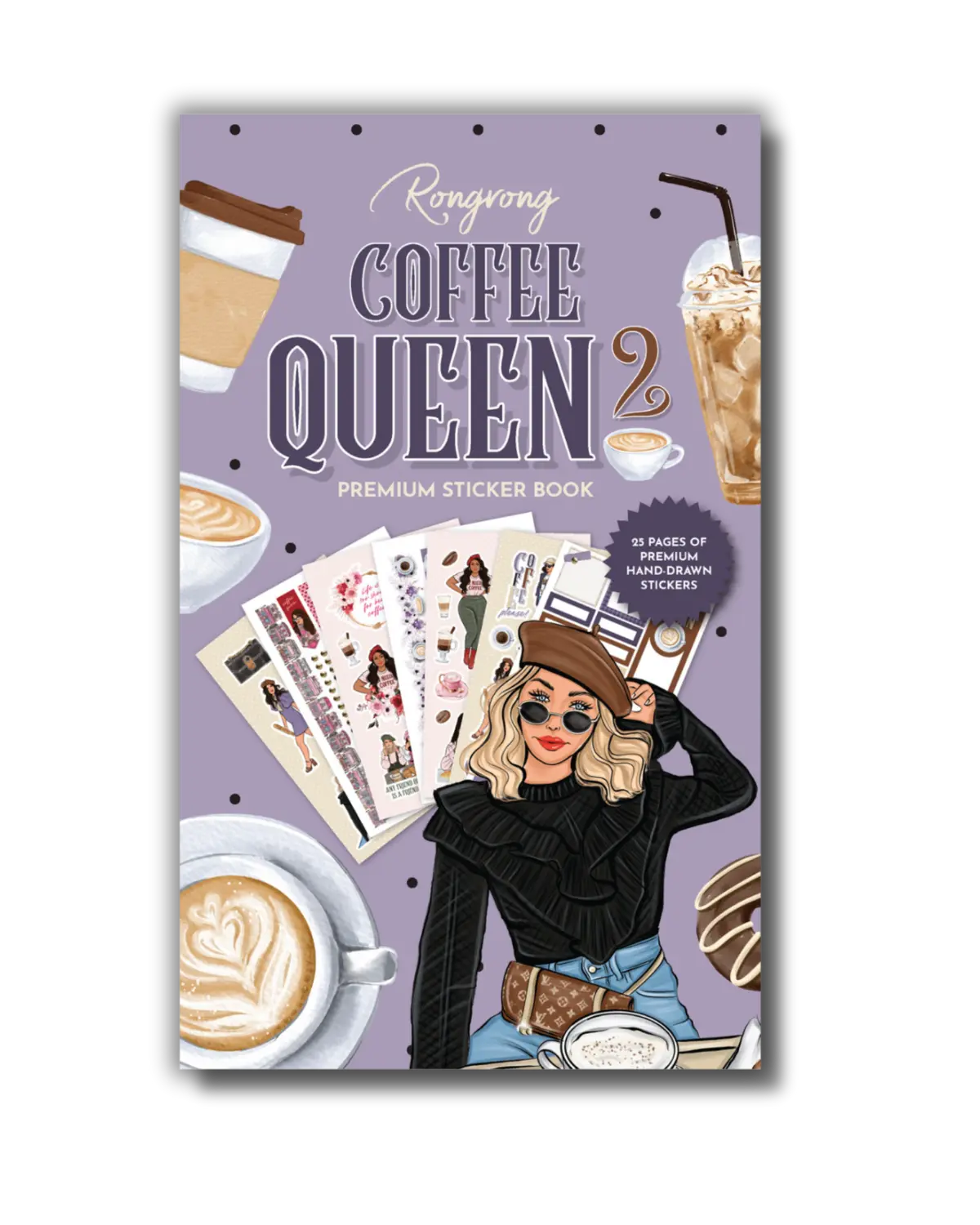 Coffee Queen #2 Sticker Book