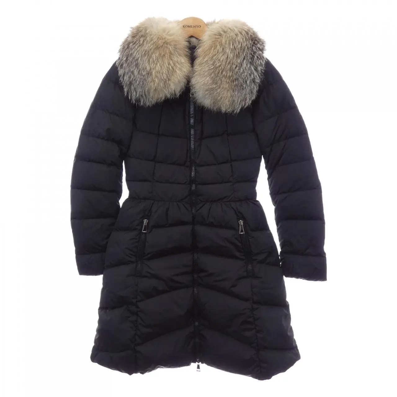 Pre-owned MONCLER Nylon Small Leather Goods HIRONDELLE Down Coat