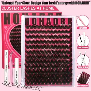 Beginner Friendly Lashes Fairy Individual Manga Lash Extension Easy to Apply Soft comfortable Makeup at Home For Cosmetic Lashes Cluster Eyelash Lash Clusters Eyelash Extension Eyelashes Extension Wispy