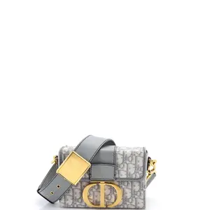 Pre-owned Dior material Messenger Bags Christian 30 Montaigne Box Bag Oblique Canvas by Rebag