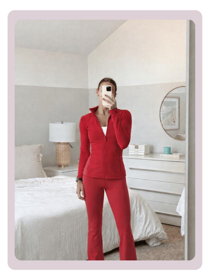 Coral Canton Women’s Solid Zip-Up BBL Sport Jacket Coral Canton Women’s Solid Zip-Up BBL Sport Jacket