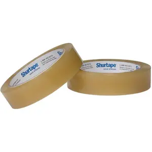 212 MAIN Action Seal Plastic Tape - Shurtape Technologies 152139 Packaging Roll, 0.75x72yd Instant Stick, 0.75 in. x 72 yds