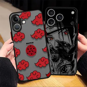 Japan Anime Cloud Itachi Case for iPhone 17 16 15 14 13 12 11 17Air plus pro promax Samsung Galaxy S26 S25 S24 S23 S22 Soft Cover