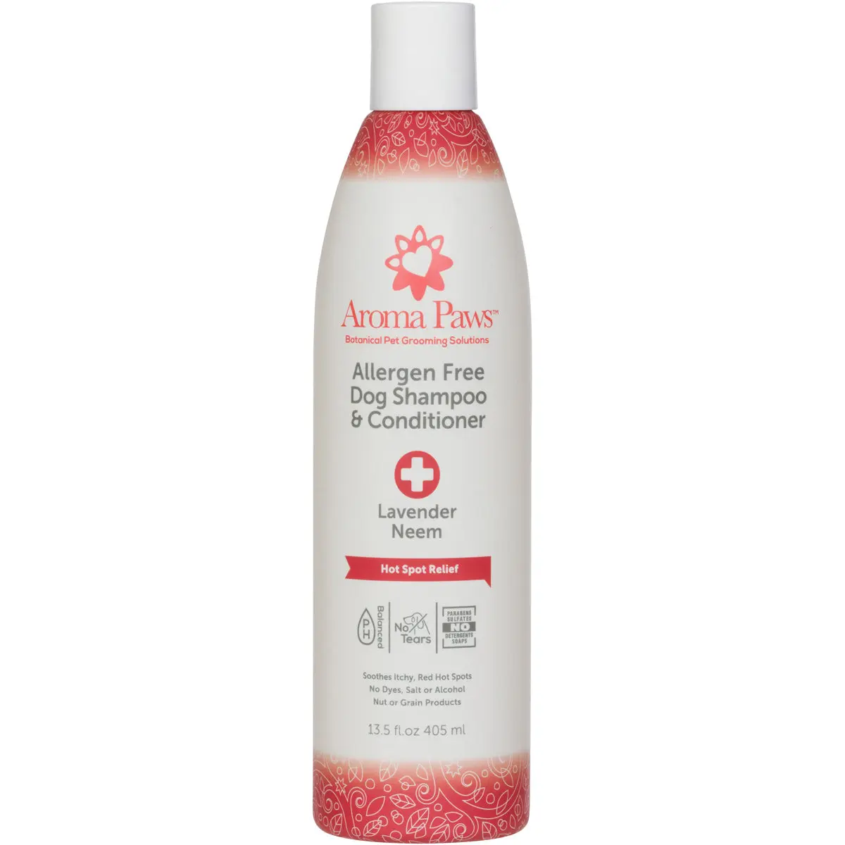 Aroma Paws Allergen Free Hot Spot Relief Shampoo & Conditioner 13.5oz