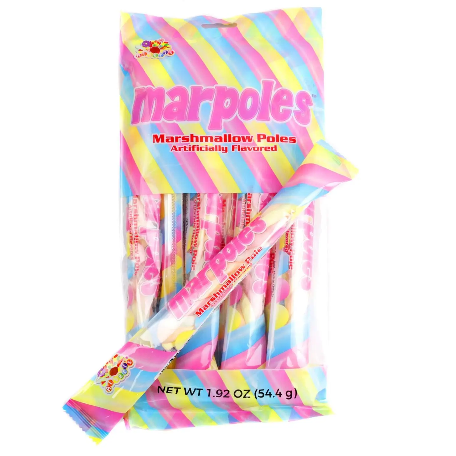 ThayerAlberts Marpoles Marshmallow Twist Poles 1.91oz 12ct